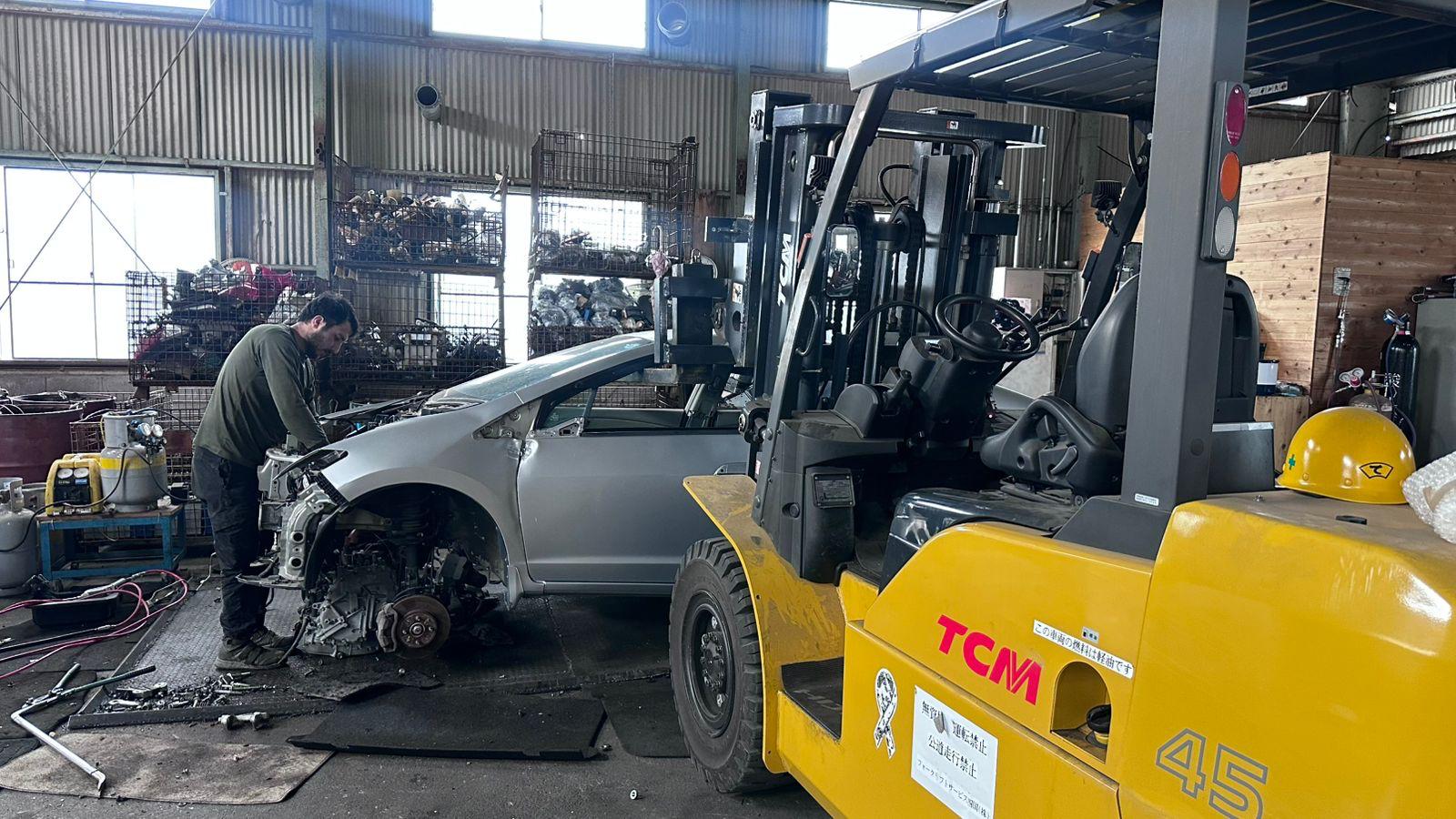 Parts recovery & teardown