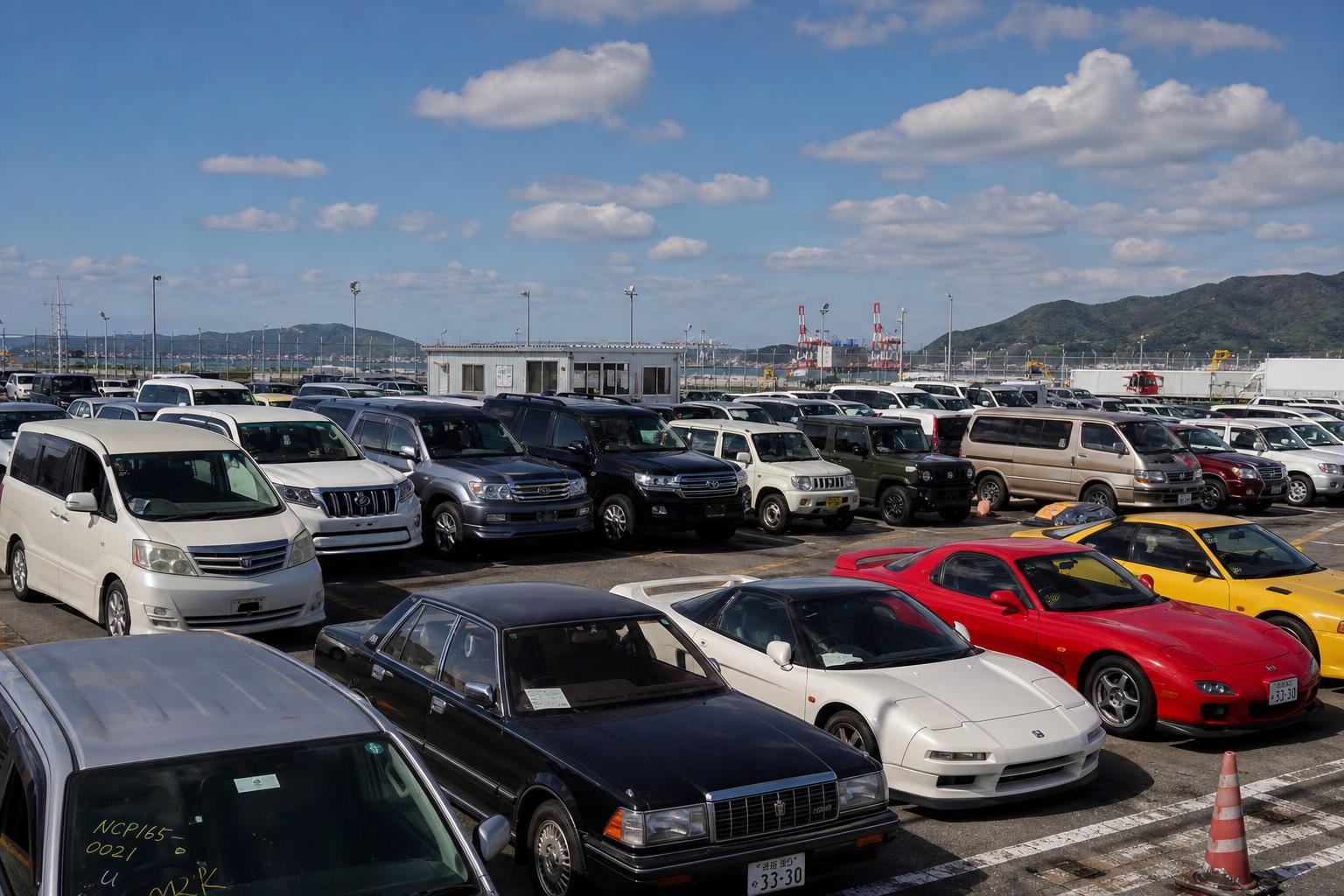 IR Nippon holding lot, Tokushima
